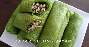 Dadar Gulung Bayam