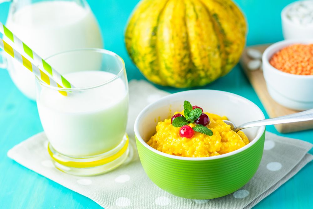 Bubur Labu Susu Kedelai