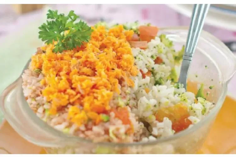 Nasi Panggang Dua Warna