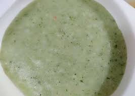 Bubur Susu Bayam Keju