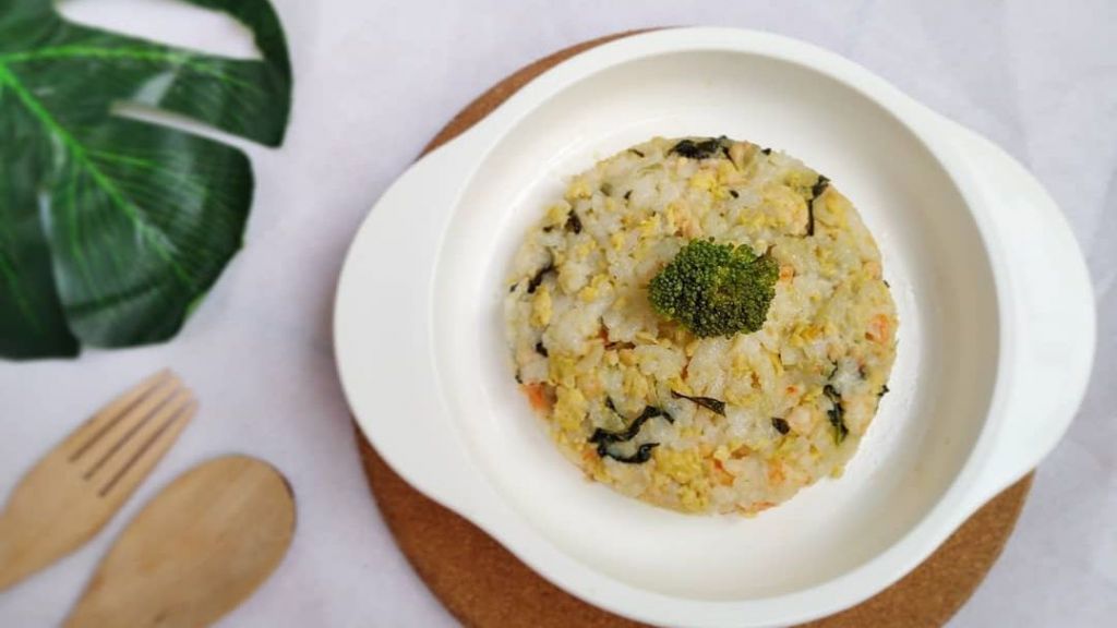 Nasi Tim Kuah Santan