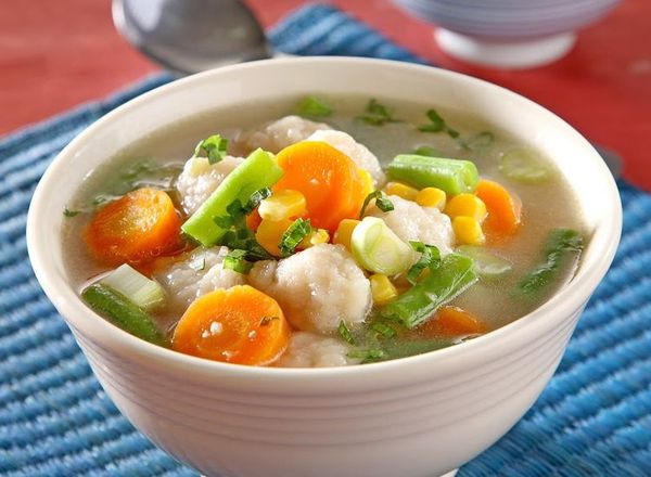 Sup Jagung Isi Bakso