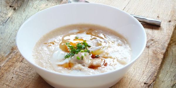 Bubur Nasi Ikan Tomat