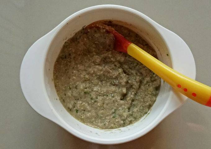 Bubur Nasi Hati Ayam ASI