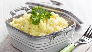 Bubur Kentang Panggang Keju