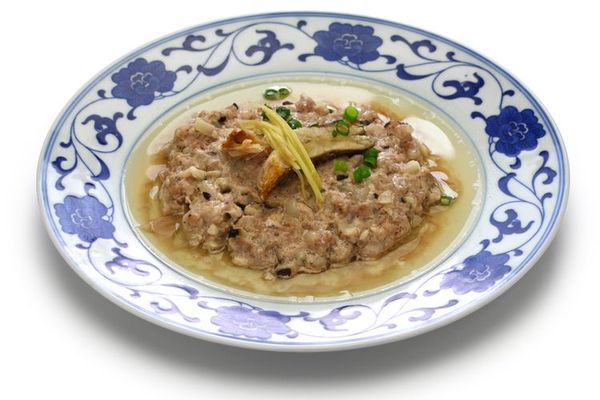 Bubur Daging Cincang