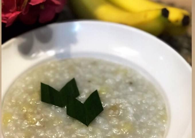 Bubur Nasi Pisang