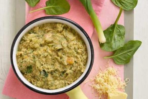 Pure Ubi Merah Daun Bayam